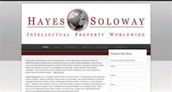 Desktop Screenshot of hayes-soloway.com